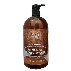 Dead Sea Collection COCONUT MINERAL BODY WASH Nourishing 33.8 fl oz